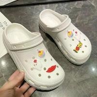 ราคา รองเท้าแตะชายหาด ลายการ์ตูนน่ารัก สไตล์ดาราอินเทอร์เน็ต รองเท้าแตะผู้หญิง รองเท้าแพลตฟอร์ม รองเท้า Coros รองเท้าแตะกึ่ง รองเท้าผู้หญิง (1731225897748629671)