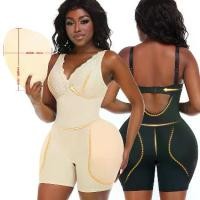 ราคา จั๊มสูทผู้หญิง สายรัดลูกไม้ ข้ามพรมแดน พลัสไซส์ แผ่นรองฟองน้ำที่ถอดออกได้ ยกสะโพก เสริมก้น กางเกงสร้างสะโพก D1419 (1732139527033555318)