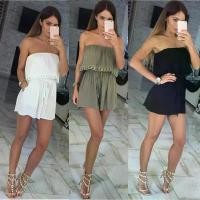 ราคา จั๊มสูทผู้หญิง เพลย์สูท อเนกประสงค์ สีเขียวทหาร พร้อมกางเกงขาสั้นลายใบไม้ สไตล์ผ่อนคลาย (1731915748525180056)