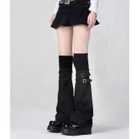 ราคา ถุงเท้ายาว, ถุงเท้าไขว้หัวเข็มขัดถัก, ถุงเท้าแบบท่อสูง, สไตล์วัฒนธรรม Y2, ถุงน่อง JK เหนือกองน่องเหนือเข่า, แฟชั่นขาเพรียวบาง, ขายร้อน (1731324704724452506)