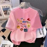 ราคา เสื้อยืดแขนสั้นผ้าฝ้ายแท้ สำหรับเด็กหญิงและสตรี เสื้อฤดูร้อนลำลอง มาใหม่ในปี 2025 มีโครง มีฟองน้ำ เสื้อกล้ามผู้หญิง เสื้อ baby tee เสื้อ ปาด ไหล่ atipa (1731528648517846051)