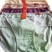 ราคา (3ตัว/100บาท) กางเกงใน กางเกงในผู้หญิง ไซส์ใหญ่ กางเกงในพรีเมี่ยม XUI ไซส์จัมโบ้ 80-100 ก.ก.ขนาด 36-44 นิ้ว สาวอวบ ฝ้าย *3095 (1729553976171137588)