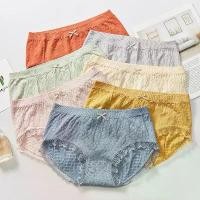 ราคา กางเกงในผู้หญิง แต่งขอบตรงขาลายลูกไม้น่ารักๆ ผ้านิ่ม ยืดใส่สบาย (1729602019744188706)