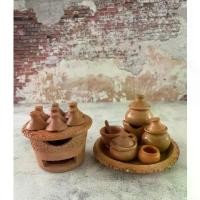 ราคา ส่วนลดมากมาย ของเล่นเด็ก ชุดหม้อข้าวหม้อแกงและเตาขนมครกดินเผา (1731912766447585277)