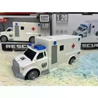 ราคา ของเล่น ของเล่นเด็ก รถพยาบาลเด็กเล่น Ambulance Car รถUN รถพยาบาล รถพยาบาล1:20 รถหมอ หมอเด็ก no.WY67C (1731852128728221670)