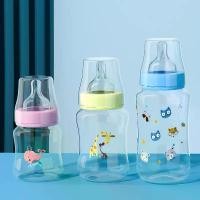 ราคา ขวดนมเด็ก PP ด้ามจับมัลติฟังก์ชั่น ปากมาตรฐาน ขวดพลาสติกสามในหนึ่งเดียว ขวดนมเด็ก ขวดปากเป็ด เหมาะสำหรับทารก [COD] (1731801666167015324)