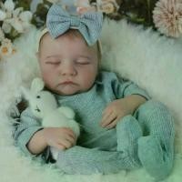 ราคา กางเกงเท้าหนึ่งชิ้น, รีบอร์นสีเทา, 19 นิ้ว, ตุ๊กตา Levi, น่ารักและสมจริง, รีบอร์น (1731920555881236371)