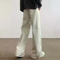 ราคา กางเกงยีนส์ Milad Off-White Unisex สไตล์เรโทร อินเทรนด์ ทรงสะอาด พาดขาตรง ความยาวพื้น กางเกงลำลองขากว้าง กางเกง โพเอ็ม (1731835861274560299)