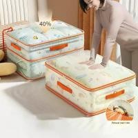 ราคา กระเป๋าเก็บเสื้อผ้าผ้านวมแบบพับได้, ทางเลือกใหม่ของ alongof, วัสดุพีวีซี, กันน้ำ, ที่เก็บของในตู้เสื้อผ้าและตู้เสื้อผ้า, ความจุมาก, กระเป๋าเก็บของแบบพับได้, เหมาะสำหรับผ้านวม, ผ้าห่ม, เครื่องนอน (1731