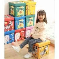 ราคา พร้อมส่ง (คุณภาพดี) เก้าอี้พับ กล่องเก็บของ เอนกประสงค์ เก้าอี้เด็ก กล่องเก็บของเล่น กล่องพับได้ กล่องใส่ของ (1731954941807200022)