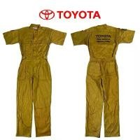ราคา ชุดหมี ชุดช่าง ชุดยูนิฟอร์ม ชุดทำงาน Toyota. Size:LL ใหม่มาก แขนสั้นหายาก no.53 สินค้าแนะนำ (1731371454392141554)