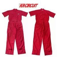 ราคา ชุดหมี ชุดช่าง ชุดยูนิฟอร์ม ชุดทำงาน Kr-Circuit สีแดงหายาก มือสอง no.61 ขายดีประจำเดือนนี้ (1731853235630606483)