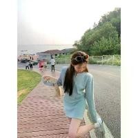 ราคา ชุดสาวหวาน, สว่านเล็บ, คาร์ดิแกนถักขนาดเล็ก, กระโปรงครึ่งตัว, ชุดกระโปรง (1731875937794622748)