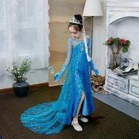 ราคา ชุดเจ้าหญิงเอลซ่า, เด็กผู้หญิงแช่แข็งชุดใหม่, ชุดฤดูร้อนไอชา, ชุดกระโปรง, เหมาะสำหรับเด็ก, เสื้อผ้าฤดูร้อน (1730685915047823470)
