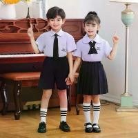 ราคา ชุดนักเรียนระดับประถมศึกษา, สไตล์สถาบัน, ชุดฤดูร้อน, ชุดอนุบาล, ชุดนักเรียนไทย, ชุดกระโปรง JK มีสไตล์, กระโปรงพลีท, เหมาะสำหรับเด็กผู้หญิง (1731634984896792075)