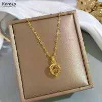 ราคา สร้อยคอปลาโลมาเหล็กไททาเนียม, เครื่องประดับ Korozo, ทันสมัยและประณีต, จี้ปลาโลมาหรูหราสำหรับผู้หญิง (1731559717001463801)