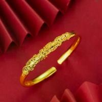 ราคา สร้อยข้อมือดอกโบตั๋นนกยูงเปิด ชุบทอง งานฝีมือประณีต เหมาะสำหรับงานแต่งงาน กำไลข้อมือมังกรทองและฟีนิกซ์จำลอง เครื่องประดับ (1731863202751284349)