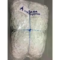 ราคา ตาข่ายประตูฟุตซอล ตรา CHADA จำนวน 1 คู่ ( 2 ชิ้น) ผลิตจาก วัสดุไนล่อนเส้นใหญ่ สีขาว มีความเหนียว ทนทาน ขนาด : กว้าง 3 เมตร ,สูง 2 เมตร, ลึกบน 1 เมตร,ลึกล่าง 1.35 เมตร ตาข่ายถักเป็นรูป สี่เหลี่ยม (1729