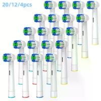 ราคา หัวแปรงสำรองสำหรับแปรงสีฟันไฟฟ้าไฟฟ้า, หัวแปรงสีฟันไฟฟ้า, เหมาะสำหรับแปรงสีฟัน Oral-B, เข้ากันได้กับ Pro 500/1000/1500/3000/3757/5000/7000/7500/8000 เครื่อง เกา นิ้ว อัตโนมัติ เก (1731894526493165014)