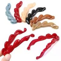 ราคา ที่หนีบผม มีสไตล์ แบบพกพา กันลื่น ที่หนีบผมกล้วย กิ๊บติดผม เครื่องประดับจัดแต่งทรงผม กิ๊บติดผม Lineupon (1731957413563041579)