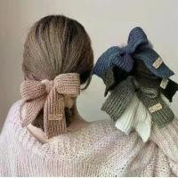 ราคา TK knitted bow โดนัทรัดผมผ้าถัก ขนาดใหญ่ ยางรัดผม ยางมัดผม โบว์ผูกผม (1731760513163822433)