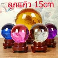 ราคา #ลูกแก้ว#พญานาค 15cm คริสตัล เสริมดวง ปรับฮวงจุ้ย พร้อมฐานไม้ (1729682726867077857)