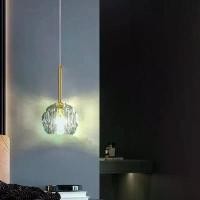 ราคา โคมไฟระย้า, เสายาวมินิมอล, หรูหราราคาไม่แพง, คริสตัล, เหมาะสำหรับห้องนอนและโต๊ะข้างเตียง, สไตล์โพสต์โมเดิร์น, ห้องรับประทานอาหาร, เคาน์เตอร์บาร์, ไฟจี้ขนาดเล็กหัวเดียวบุคลิกภาพ, (1732098053651204241)