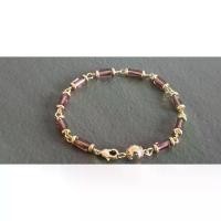 ราคา สร้อยข้อมือ Swarovski ชุบทอง 18K คริสตัล Swarovski สำหรับสุภาพสตรี ขนาด: 7.5 นิ้ว/19.05 ซม. ชุดเครื่องนอน สีน้ำตาล รวมของสมนาคุณ (1731819572418414035)