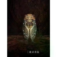 ราคา จี้สร้อยคอ บล็อคบัสเตอร์ เครื่องประดับผู้ชาย เงิน S925 จี้แมลงปอสีทอง (1731991143300237685)