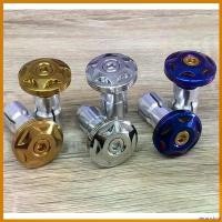 ราคา decurrshop คุณภาพรับประกันได้ อุดปลายแฮนด์สแตนเลส(ตุ้มปลายแฮนด์) มี 3 สี เงิน ทอง ไทเท ราชาน็อตเลส ไฟเลี้ยว ฟอซ่า Motorcycle มอเตอร์ไซค์ (1730589636393667386)