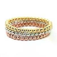 ราคา สร้อยข้อมือข้อมือเหล็กไหล เงินยวง ทอง นาค 3กษัตริย์ ขนาด6 มิล (1731249636257598020)