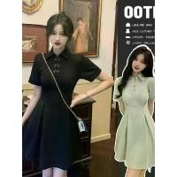 ราคา เดรสสีดำ สไตล์ใหม่ 2023 สำหรับผู้หญิงเล็ก ปรับปรุง Cheongsam เรียบหรู เดรสสีดำตัวเล็ก สไตล์จีน เหมาะสำหรับฤดูร้อน สไตล์จีน halloween costume ชุด ไทย เจ้าสาว แม่ นาค ล้าน นาประยุกต์ (173176887483888623