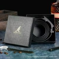 ราคา เข็มขัดธุรกิจอัตโนมัติสำหรับผู้ชาย, หนังแท้, เข็มขัดจิงโจ้, พร้อมกล่องของขวัญ เข็มขัดผู้ชายหนังแท้ เข็มขัด นาค ของ แท้ เข็มขัด drip (1731992197734501276)