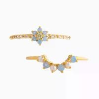 ราคา แหวนดอกไม้ สไตล์โมริ สีฟ้า แฟชั่นสตรี เรียบหรู แหวนคู่ ประดับเพชร รวมกัน สร้อยข้อมือ มาใหม่ skynani ring couple แหวน พญานาค promise box ทรง มาร์คีส์ moana นาค แฟชั่น ผู้หญิง (1731941666605467722)