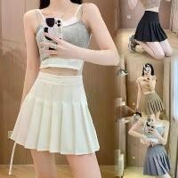 ราคา กระโปรงพลีท สไตล์กระโหลก กระโปรงพลีทผู้หญิง กระโปรงพลีทสไตล์เกาหลี เอวสูง กระชับสัดส่วน เรียบหรู สดชื่น อเนกประสงค์ เหมาะสำหรับฤดูใบไม้ผลิและฤดูใบไม้ร่วง แฟชั่น ทรงเอ คอลเลคชั่นผ (1732168456386873996)