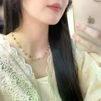 ราคา สร้อยคอแฟชั่นเกาหลี อินเทรนด์ สีสดใส สำหรับผู้หญิง สีทอง เหมาะสำหรับของขวัญวันเกิดและนักเรียน สาย คอ เชือกร่ม สร้อย คู่ เขี้ยว กุด สร้อยทอง คล้องคอ นาค สร้อย ห้อยพระ 4 (1732338348470864328)