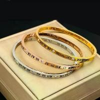 ราคา สร้อยข้อมือตัวอักษรโรมัน, วัสดุเหล็กไททาเนียม, แฟชั่น, สไตล์เรียบง่าย, เหมาะสำหรับผู้หญิงและผู้ชาย, เครื่องประดับ, บุคลิกภาพ ปลอก มุก ผู้ ชาย สายสิญจน์ ผูกข้อ มือ สร้อย ข้อมือ นํา โชค (173130069548279