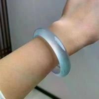 ราคา สร้อยข้อมือตาแมว, สีฟ้าน้ำแข็ง, แสงจันทร์สีขาว, การออกแบบเฉพาะ, ระดับไฮเอนด์, สไตล์จีน, เครื่องประดับ, หยกหรูหรา กํา ไล พลอย ข้อมือ หิน มงคล หิน นํา โชค (1731725460564576068)