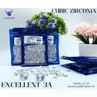 ราคา พลอย - CZ ทรงกลม เกรด EXCELLENT 3A White-CZ ( Size0.80 MM.- 20.00 MM.) พลอยสังเคราะห์ พลอยรัสเซีย สินค้าแนะนำ (1731332012330550613)