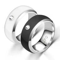 ราคา แหวนป้ายโทรศัพท์ NFC อัจฉริยะ, แฟชั่นยุโรปและอเมริกา, ฝังเพชร, แหวนหล่นน้ำมัน, มาใหม่ แหวน นิล สี ดํา ผู้ หญิง แหวน บ่วง นาคบาศ งูกินหาง แหวน พลอย สี ดํา engagement rings (1732288225396361566)