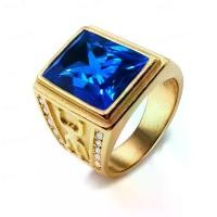 ราคา [COD] แหวนผู้ชายพลอยสี่เหลี่ยมโกเมนประดับเพชรคัดเกรด พลอย โกเมน ทอง (1731492468678428621)