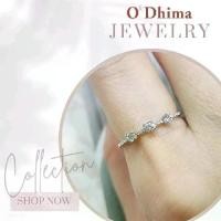 ราคา แหวนเพชรทองขาว18K เพชร 0.19ct.G,VS (OR0225) (1731538994562631135)