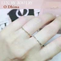 ราคา แหวนเพชรทองและทองขาว18K เพชร 0.04ct.F-G,VVS-VS (OR0178) (1731826941511042527)