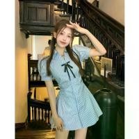 ราคา ชุดแฟชั่นสตรี, ชุด 2 ชิ้น, ระดับไฮเอนด์, ชุดเดรสลายทางลำลอง, กางเกงขาสั้น, แฟชั่น, ขนาดเล็ก, ใหม่สำหรับปี 2025 ชุด เซต รีด เพชร เซ็ต สงกรานต์ เสื้อ ยืด คู่ ชุด ถัก ไหมพรม (1732094489817155880)