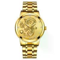 ราคา นาฬิกาผู้ชาย สไตล์จีน ไม่ใช่มอนิเตอร์ ไม่ใช่เครื่องกล สายเหล็ก กันน้ำ เพชร ควอตซ์ นาฬิกาทอง นาฬิกาเรือนจำมังกร โรงงานขายส่ง นาฬิกา ดีไซเนอร์ (1731381106627742480)