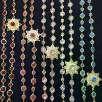 ราคา Accessories สร้อยสังวาลย์ 04 ชุดไทย ประดับ เพชรพลอย เพชร สีทอง สีเงิน (1731861132969543444)