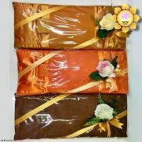 ราคา ผ้าไตร ไตรเต็ม ไตรครอง ไตรจีวร (7ชิ้น) 1.9-2.0 เมตร ผ้าโทเร สีพระราชทาน/ทอง(ส้ม)/แก่นบวร COD (1731310579134596719)