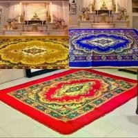 ราคา พรมปูพื้น ลายหลุย ขนาด170*220 cm. มีสีให้เลือก แดง เขียว ทอง น้ำเงิน แดงเลือดหมูพรมเช็ดเท้า พรมปูพื้น แผ่นกันลื่น ห้องน้ำ แผ่นยางกันลื่น พรมห้องครัว (1731664416420629079)