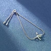 ราคา สร้อยข้อมือประสาน, PinKunpx, สำหรับผู้หญิง, Moissanite สี D, การออกแบบเฉพาะ, เงินบริสุทธิ์ชุบด้วยแพลตตินั่ม Au750, สร้อยข้อมือโบว์ สร้อย ข้อมือ เสริมดวง ทอง ปลอม จีน เลส ข้อ (1731715816512586972)