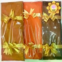 ราคา ผ้าไตรอาศัย (3ชิ้น) ผ้ามัสลิน สีแก่นบวร/ทอง(ส้ม)/พระราชทาน (1729603961498012261)